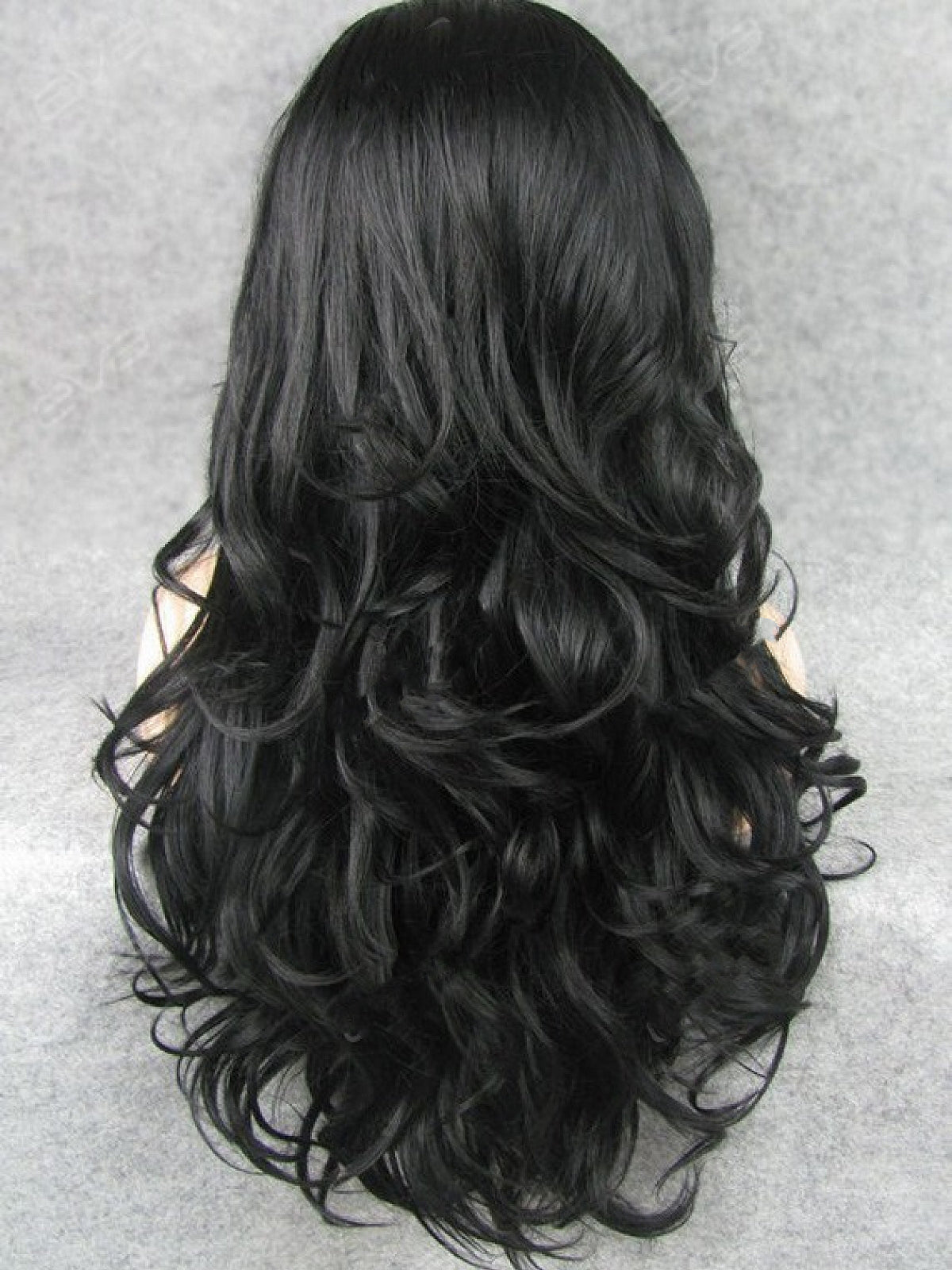 Black Long Wavy Best Seller Synthetic Wig