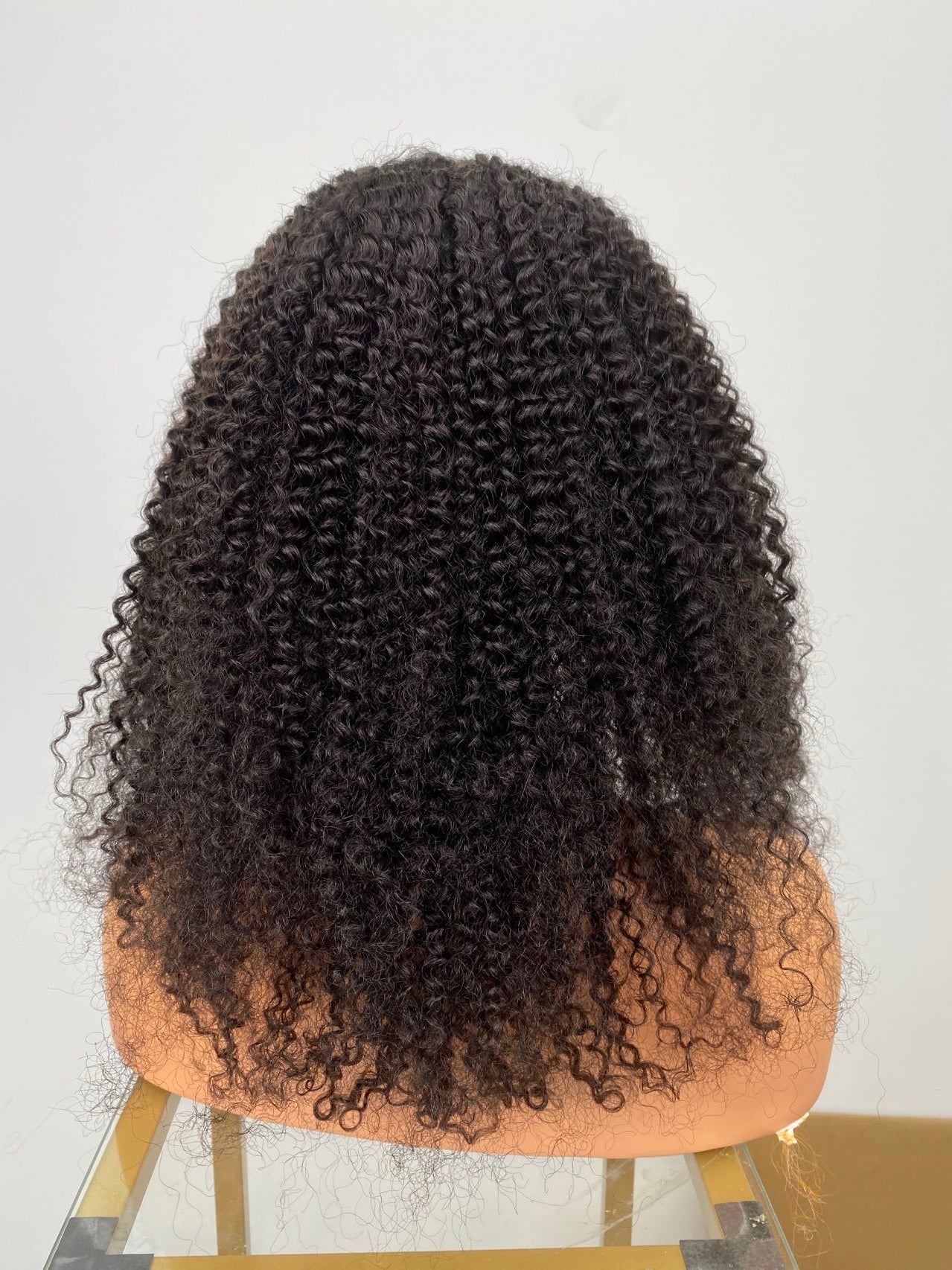 16"-24" HD LACE VIRGIN HUMAN HAIR LONG CURLY 6" LACE FRONT WIG